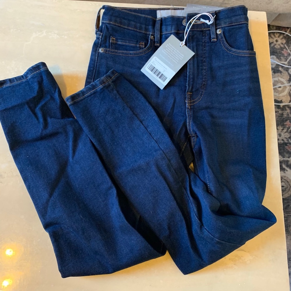 NWT Everlane High Rise Skinny Jeans